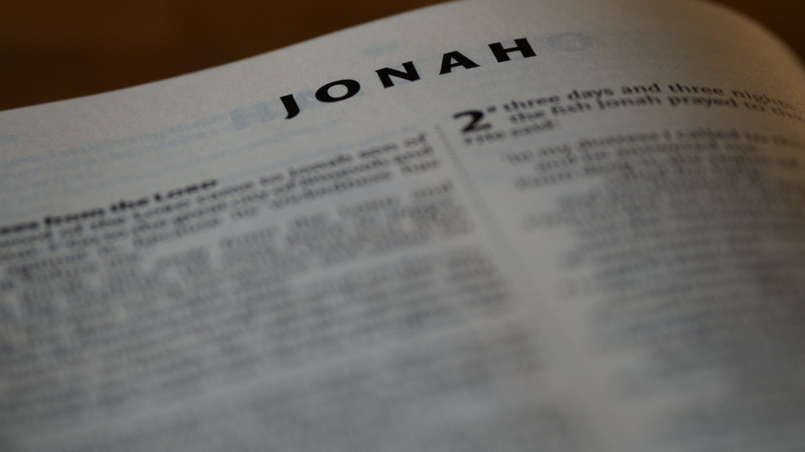 What the Story of Jonah Teaches Us — featured image